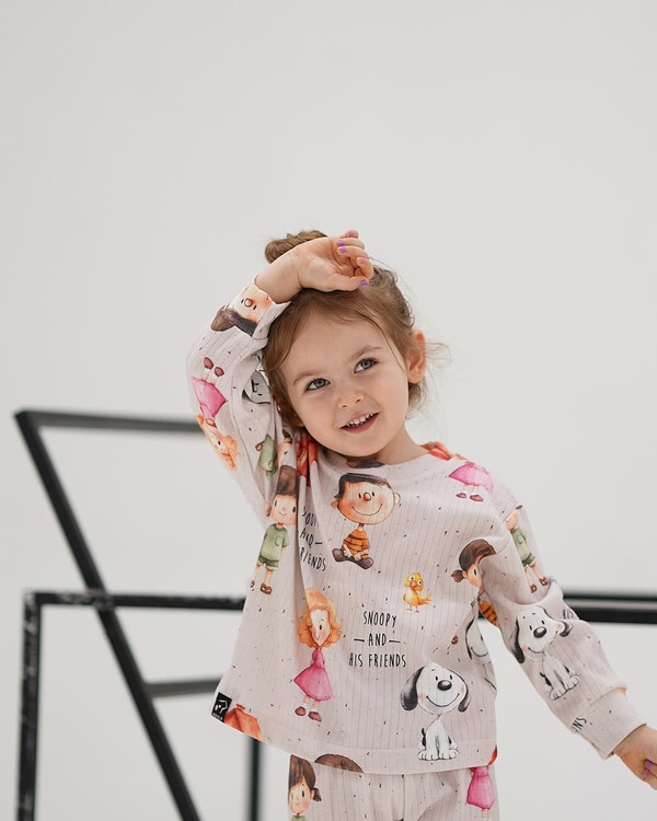 ست راحتی بلوز شلوار بچگانه