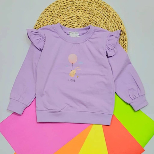 بلوز سرآستین چیندار پنبه بچگانه