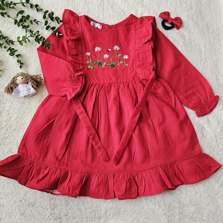 پیراهن دخترانه یلدا