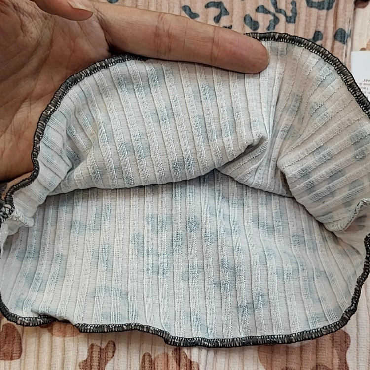 ست بلوز و شلوار راحتی دخترانه پلنگی دو رنگ